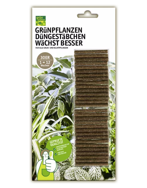 Grünpflanzen-Düngestäbchen Wächst Besser 